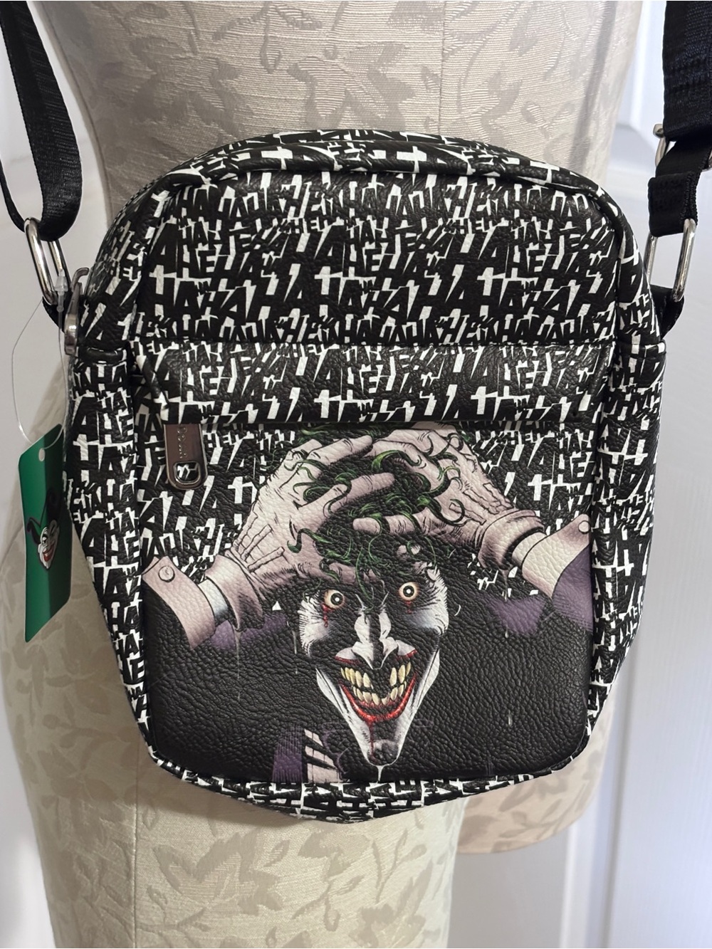 Buckle-Down DC Comics Joker Killing Joke Crossbody Bag NWT